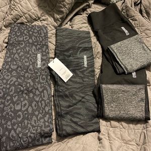 Gymshark zebra leggings